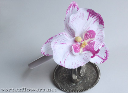 орхидея на ободке
